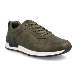 Zapatilla Hombre Bata Bristol Verde Oliva